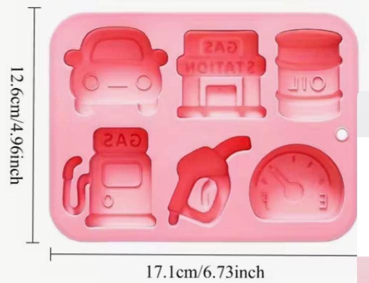Silicone Mould Gas Station