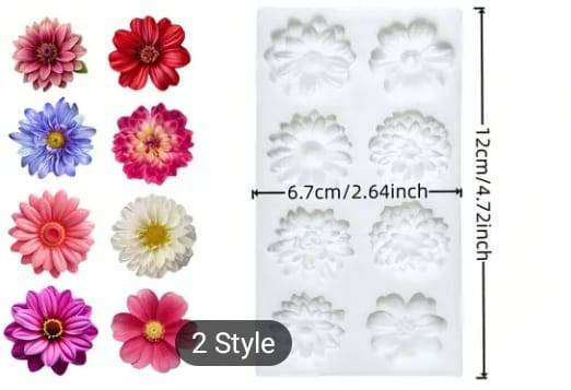 Silicone Mould Flowers
