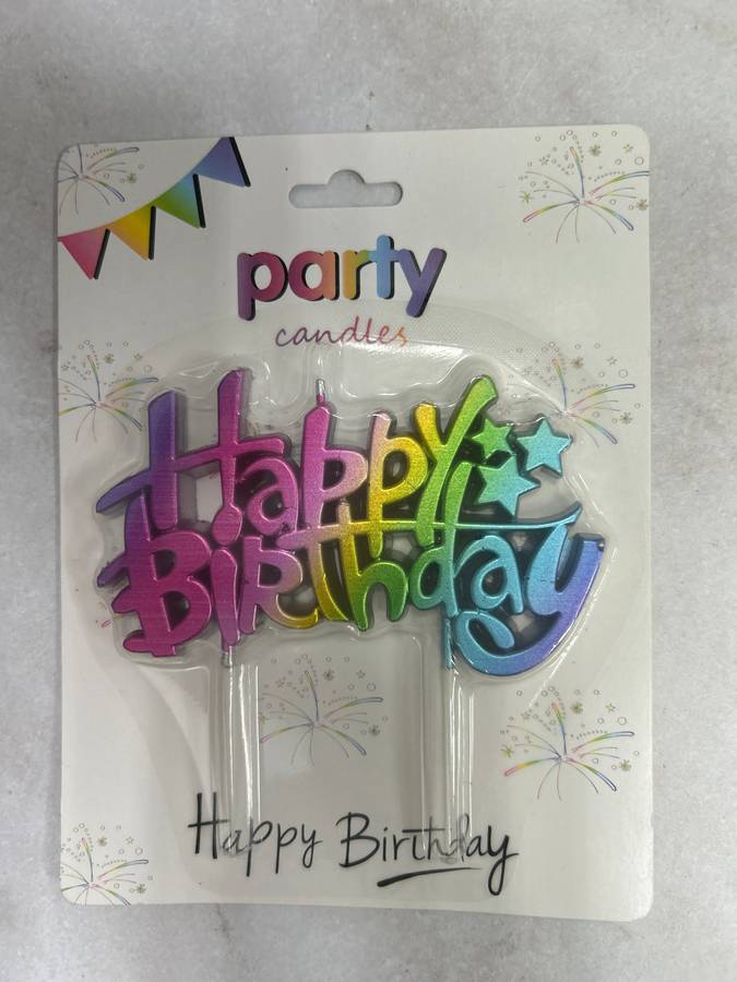Happy Birthday Candle