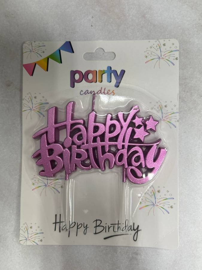 Happy Birthday Candle