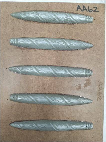 AA08 Hard Plastic Chocolate Mould Cigar