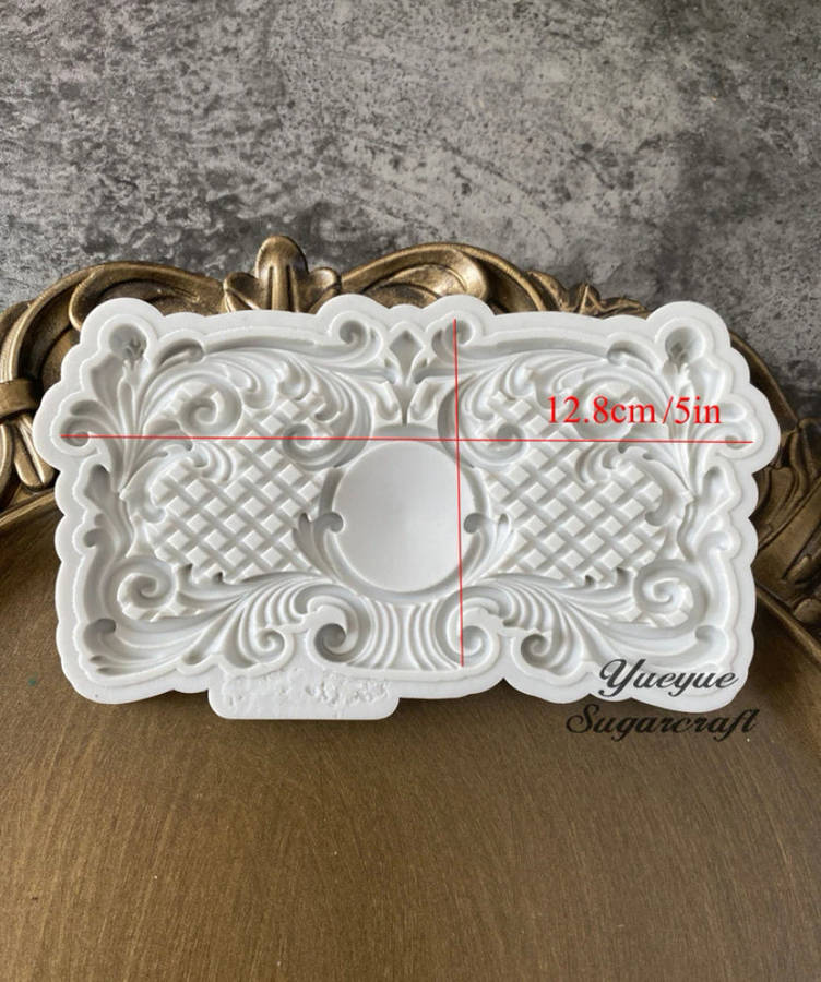 Silicone Mould Large Embellishment