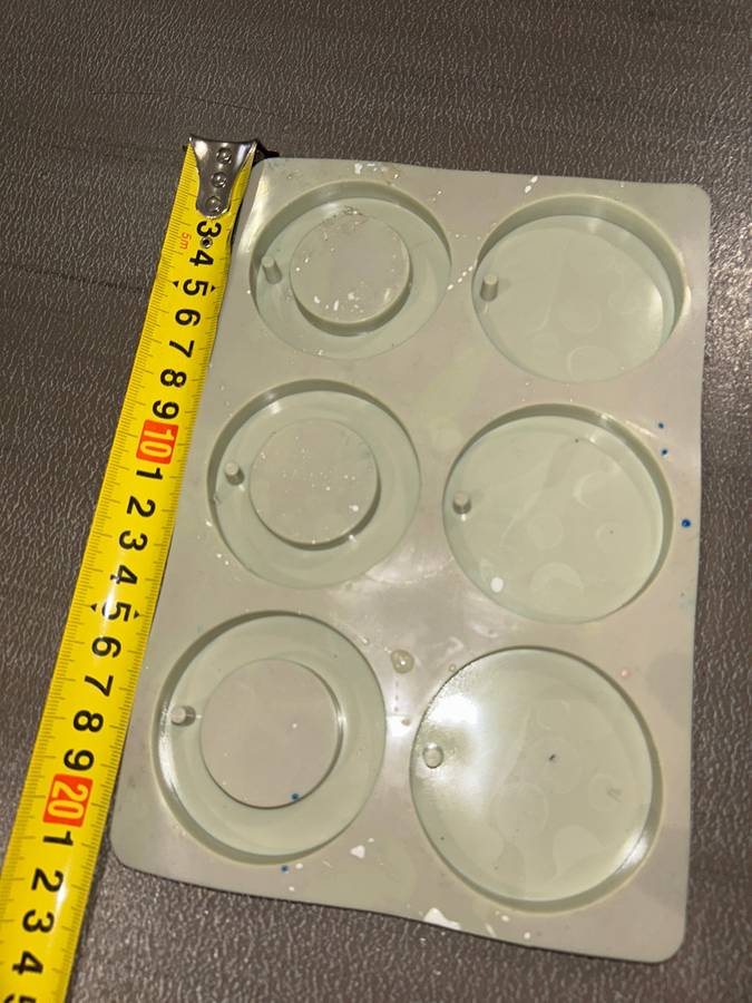 PRE LOVED Silicone Mould Resin Pendant