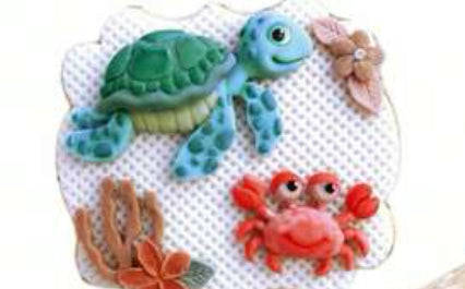 Silicone Mould Under the Sea Turtle