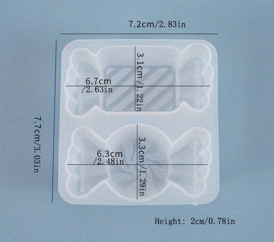 Silicone Mould Resin Candy