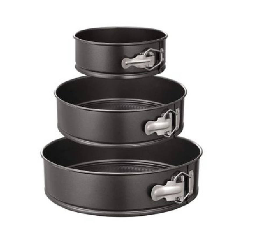 Round springform 3pc cake pan set