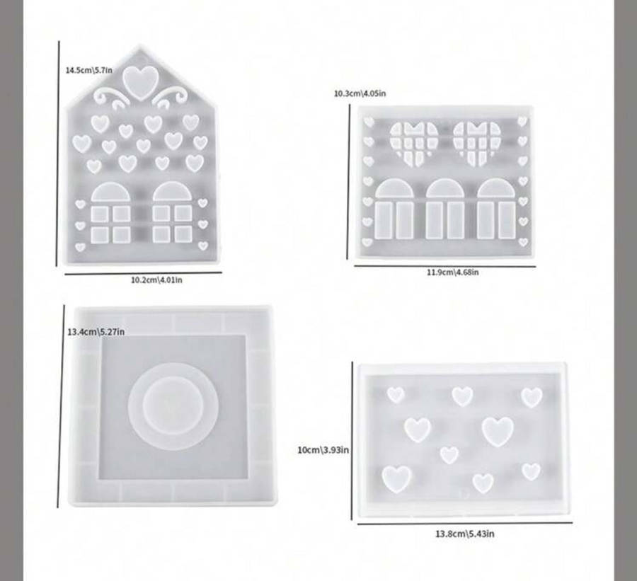 Silicone Mould Resin House