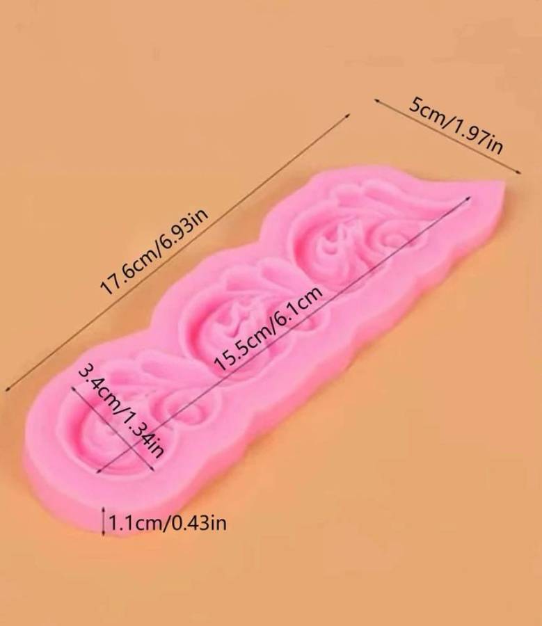 Silicone Mould Scroll