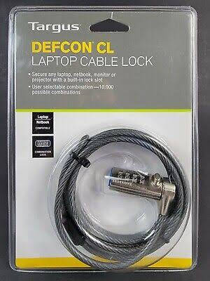 Targus Defcon CL Combination Laptop Lock