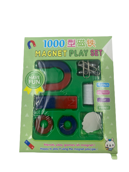 Kids science kit magnet