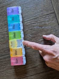 Pill Organizer Container