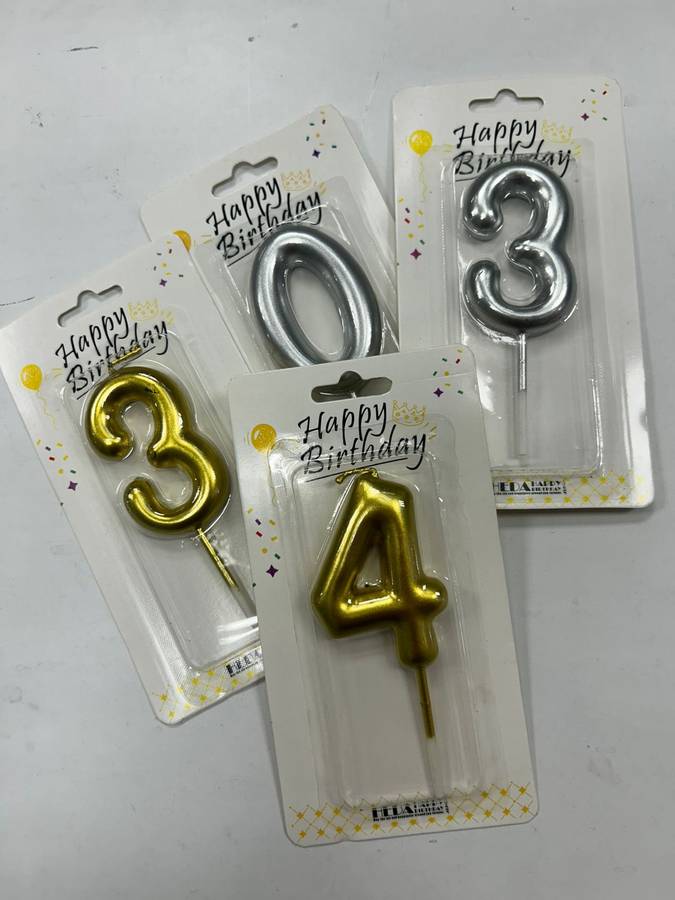 Birthday Number Candle