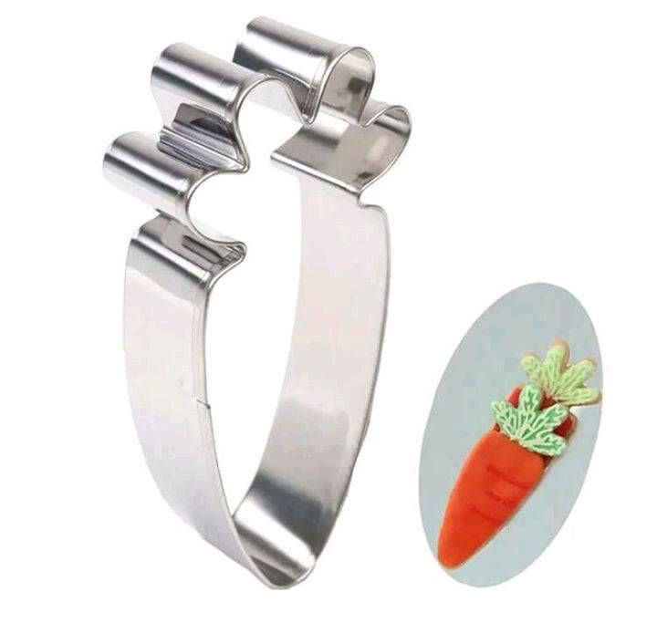 Metal Cookie Cutter Carrot