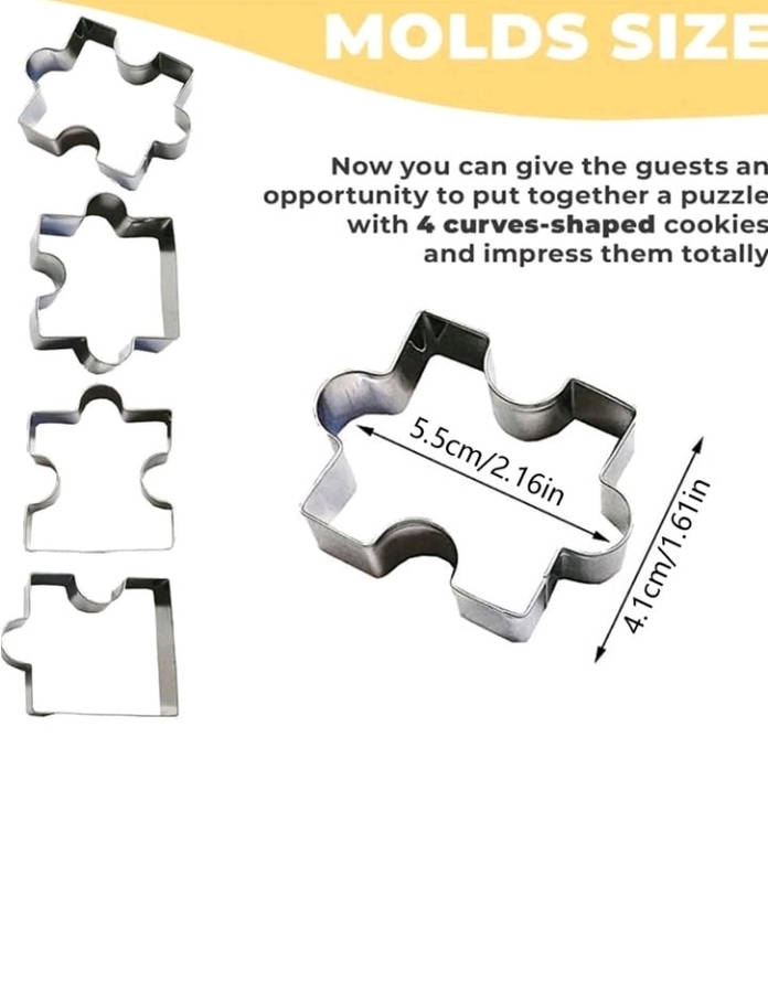 Metal Cookie Cutter Puzzle