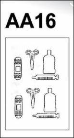 AA16 Hard Plastic Chocolate Mould Medical