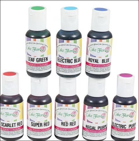 Super Red Cake Flora 25ml Food Colouring Gel