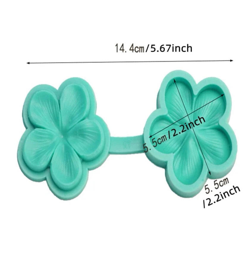 Silicone Mould Press Frangipani Flower