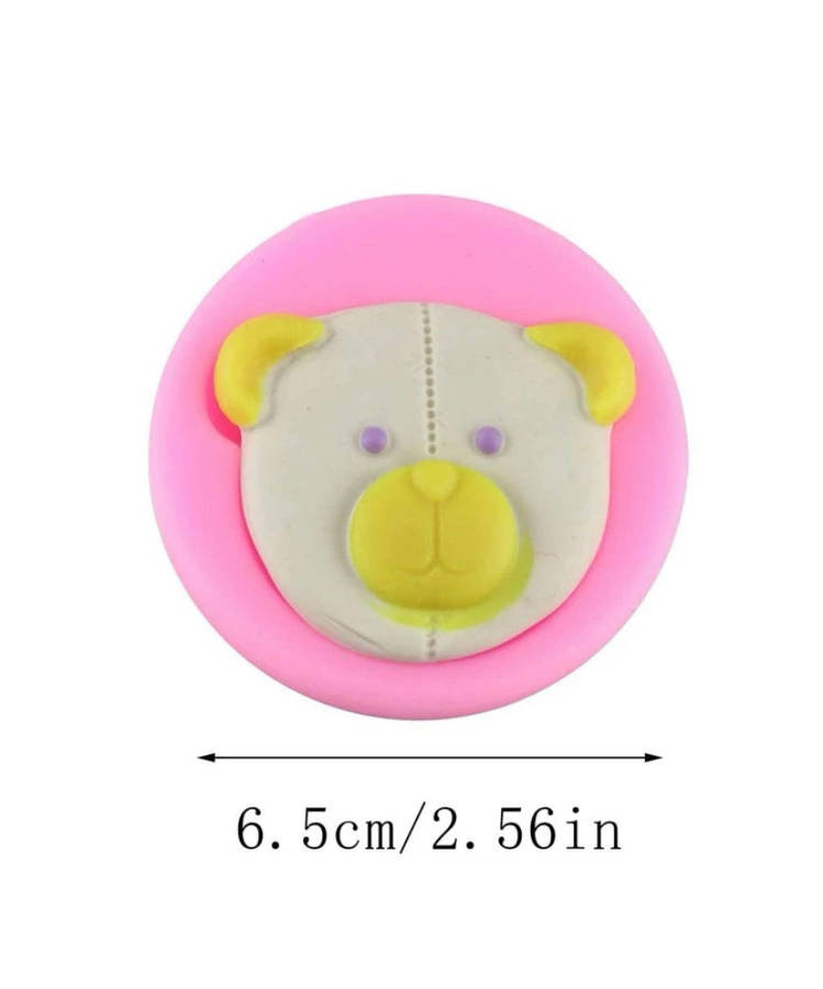 Silicone fondant mould. Teddy bear 6x5cm