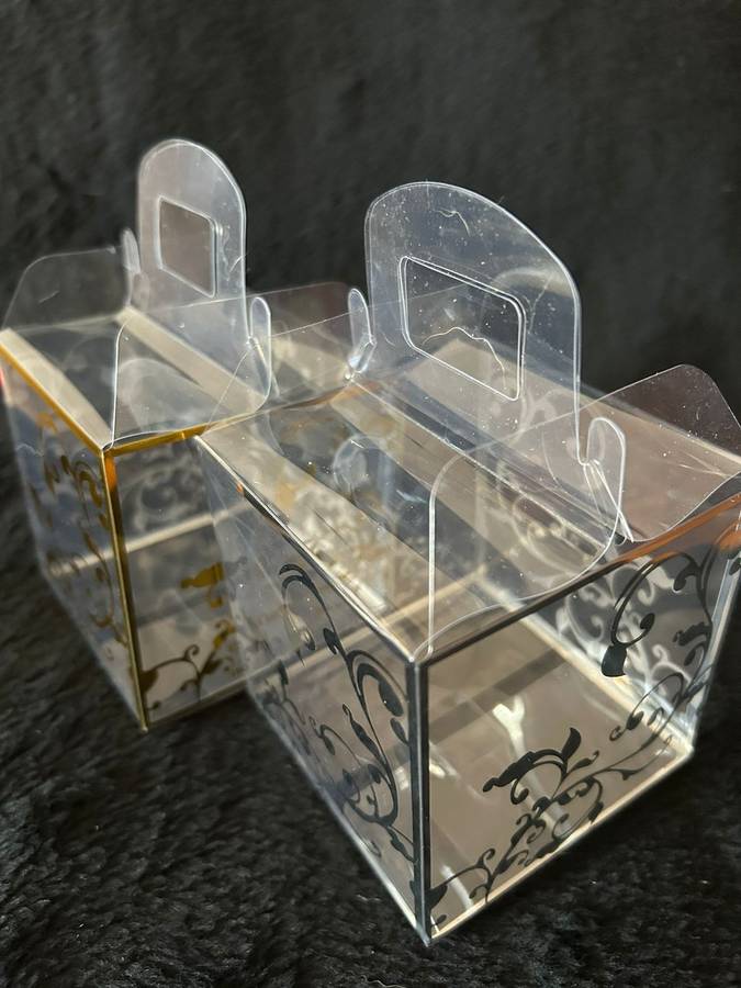 10pc Clear Cupcake Container Box