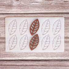 Silicone Mould Chocolate Transfer Leaf