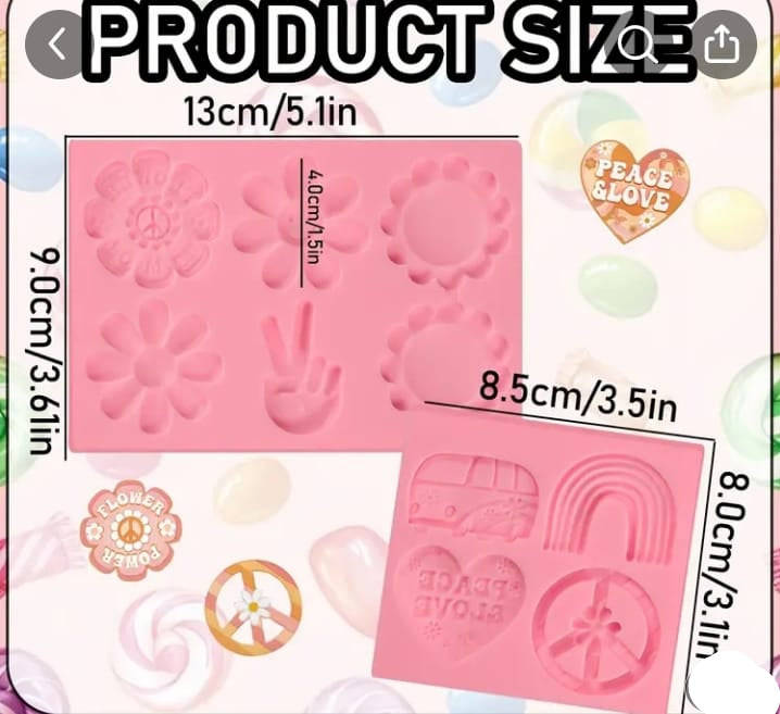 Silicone Mould Sunflower