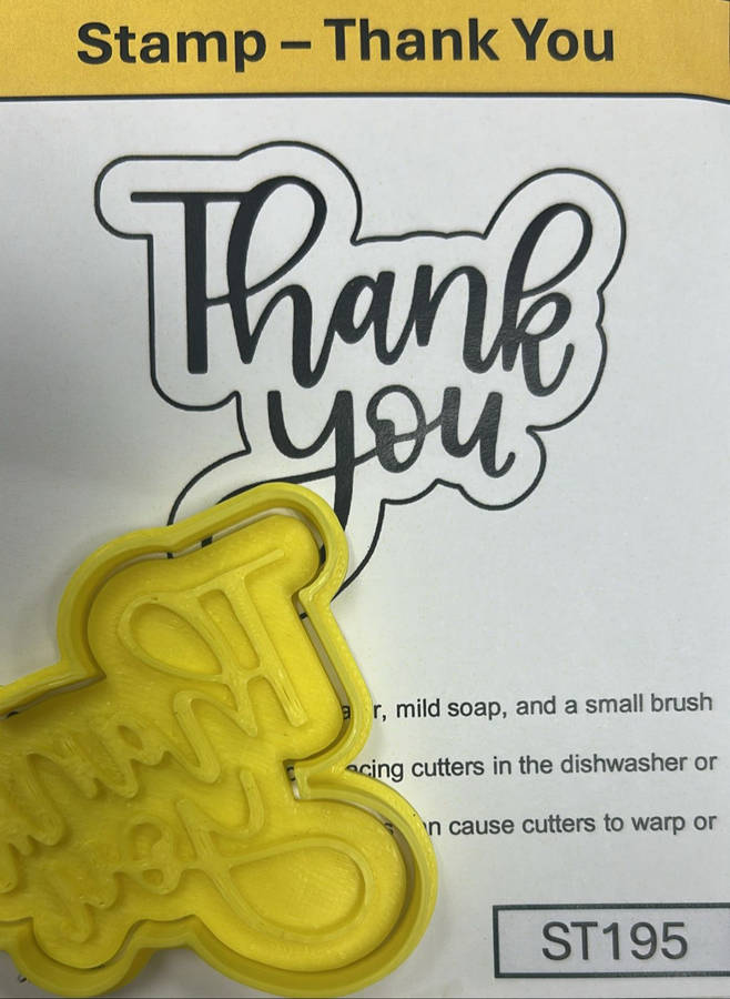 1559 Thank You Cutter and Stamp