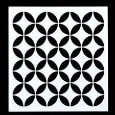 Cake decorating stencil, 10x10cm, 1012-14