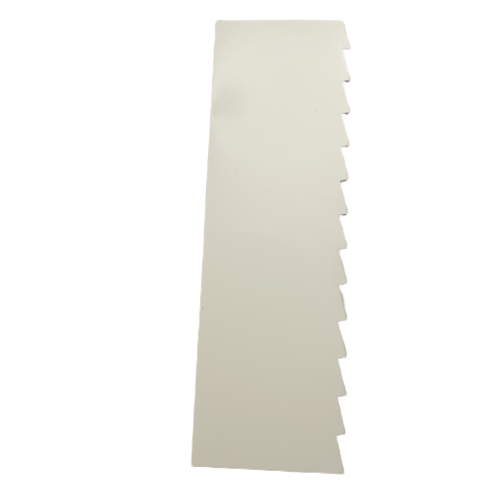 Patterned Side Scraper Pleat