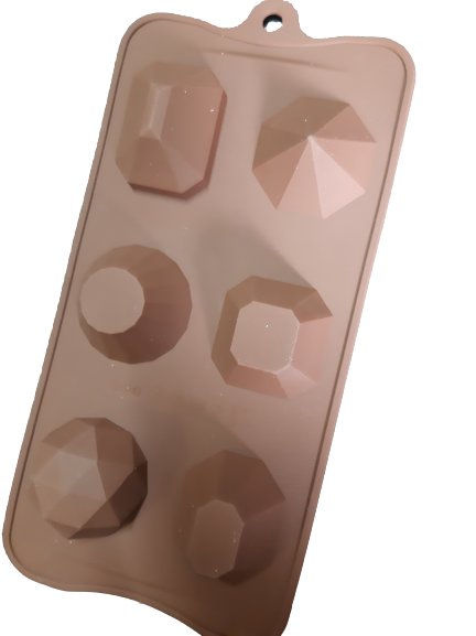 Nr24, Silicone mould chocolate truffle, Geometric shapes