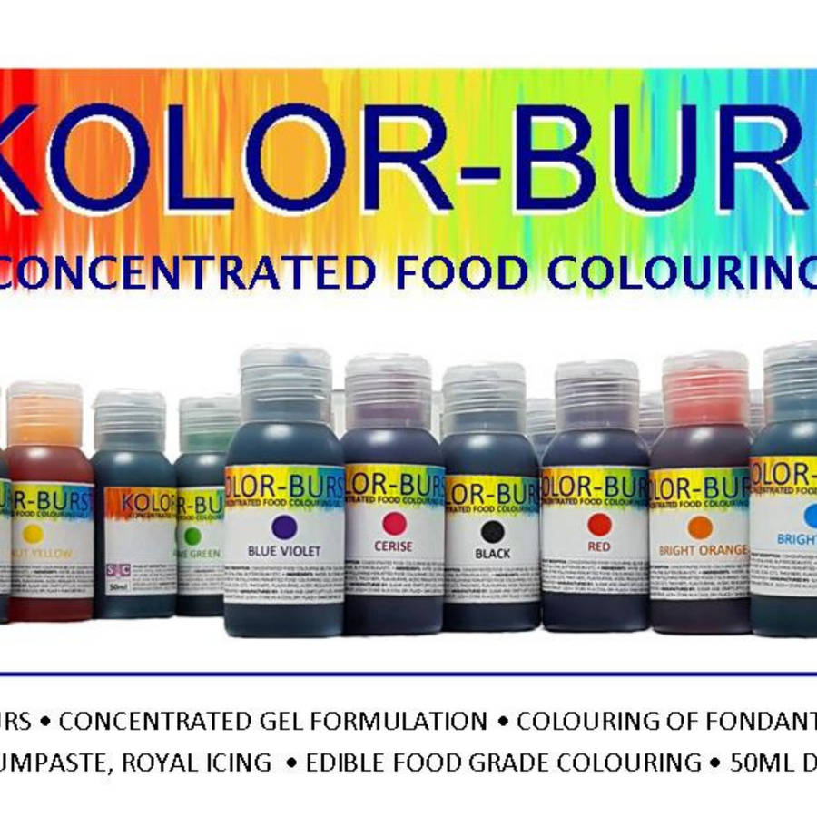 Kolor-Burst Gel Colouring Blue Violet 50ml