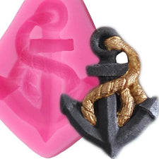 Anchor silicone mould, 5x4cm