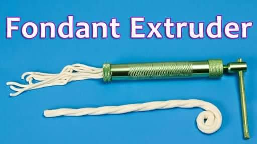 Fondant  Sugar Paste Clay Extruder YG-21