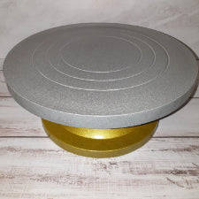 Heavy duty rotating cake stand. 34cm, turn table