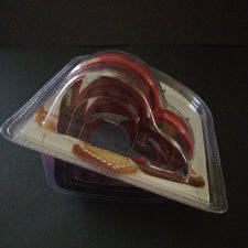 Metal Heart Shaped Straight Edge Cookie Cutter Set