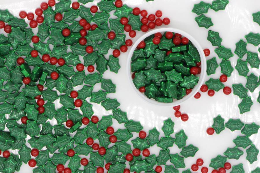 Barco Sprinkle Mix Jolly Holly  50g