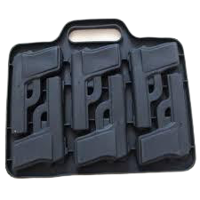 Silicone gun fondant mould ARMY chocolate ice