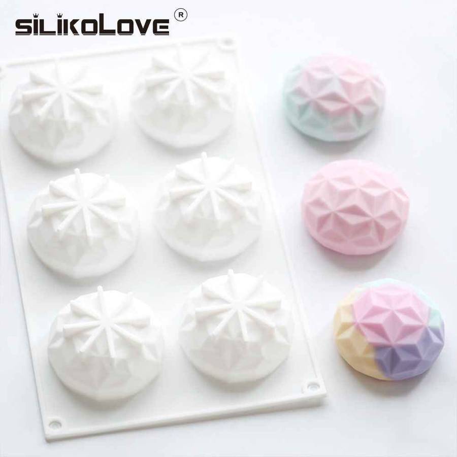Geometric Gem Silicone Mould Tray Mousse Pudding