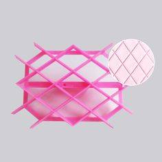 Fondant diamond quilt embosser 12x8cm
