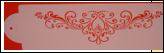 Cake Decorating Stencil Scroll K0130C
