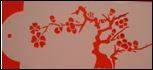 Cake Decorating Stencil Tree