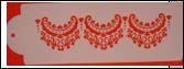 Cake Decorating Stencil Scroll Border K026C
