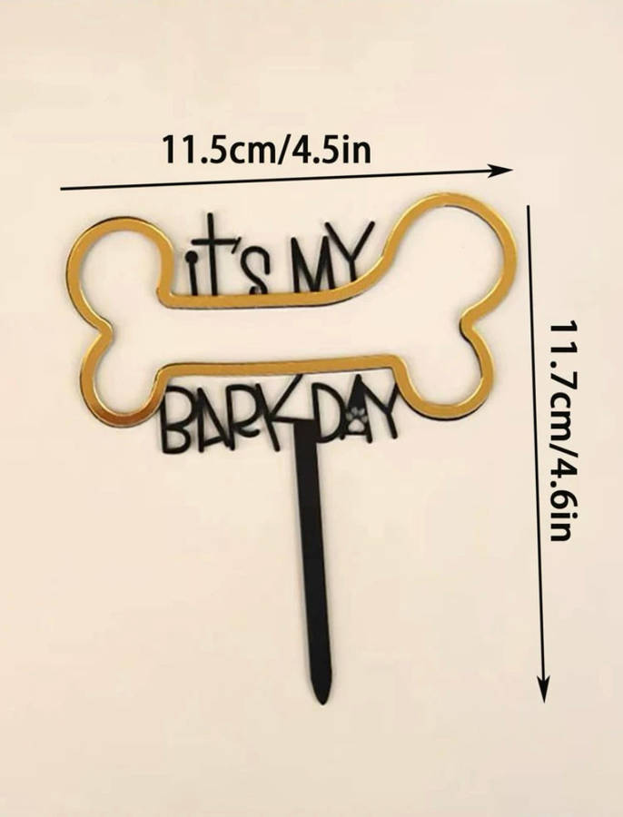Nr5 Acrylic Cake Topper