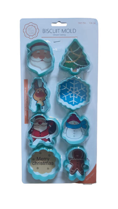 CK-36 Plastic Cookie Cutter Christmas