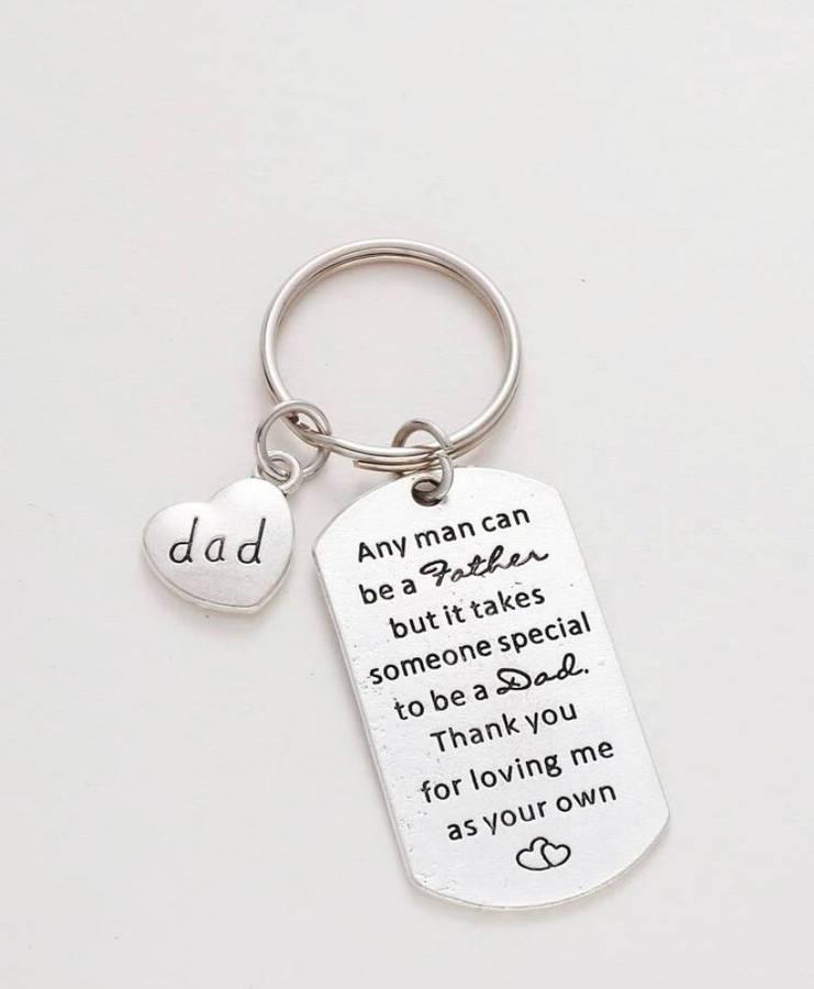 Keyring | Dad, t takes a man