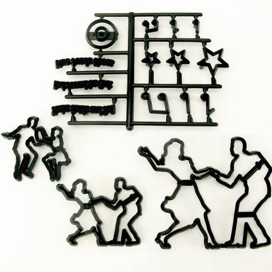 Jive Dancing Silhouette cutter set