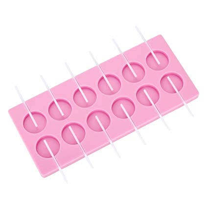 Lollipop silicone mould without sticks, 3.5cm