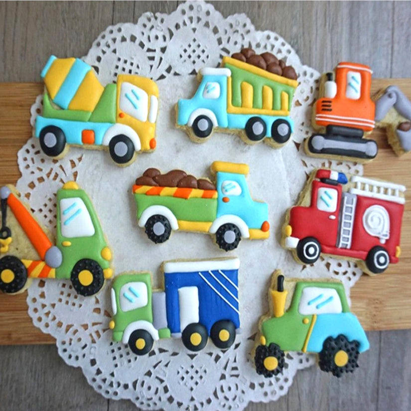 Construction Plastic cookie cutters