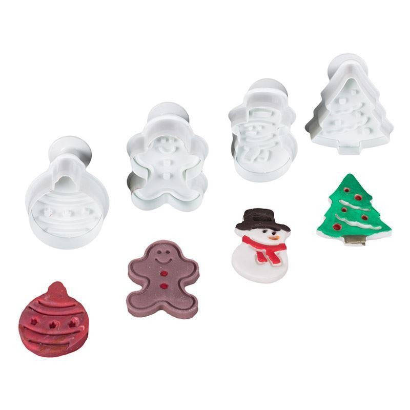 Homezaza Christmas Cookie Cutter Set