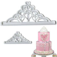 2pc Tiara plastic fondant cutter