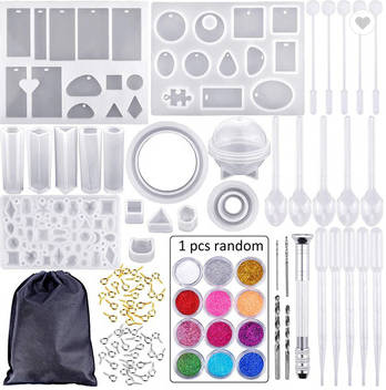 Resin jewelry making set, B